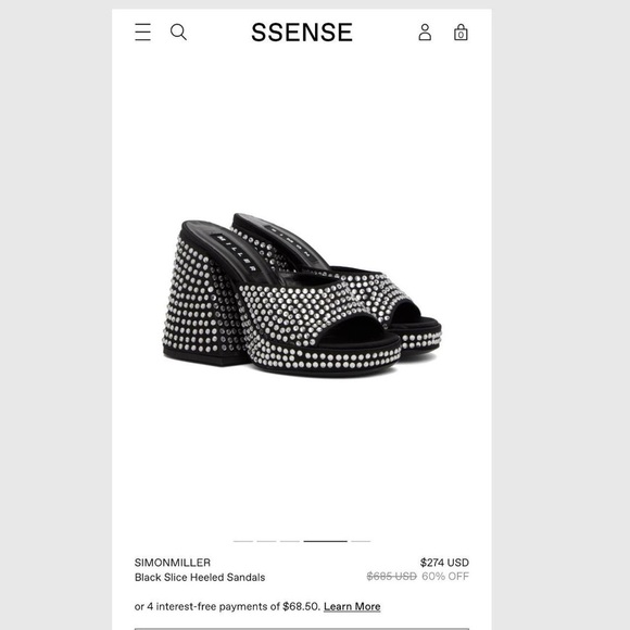 Simon Miller slice heels - Picture 2 of 8